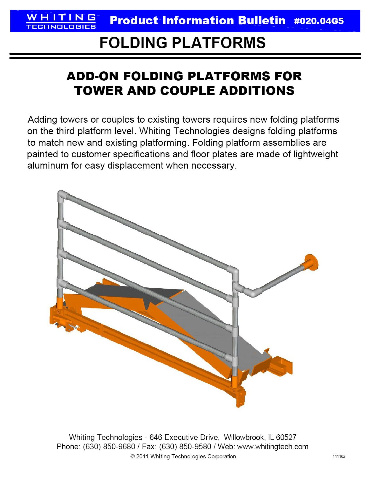 Folding Platforms